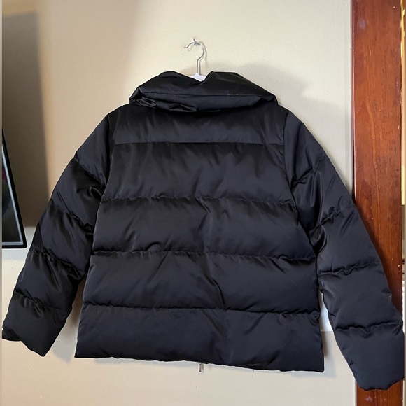 Talbots Women’s Duck Down Shawl Collar Puffer Coat - Picture 2 of 6